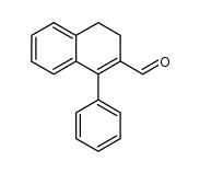 1-Phenyl-3,4-dihydronaphtalene-2-carboxaldehyde结构式