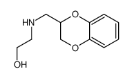 2-(2,3-dihydro-1,4-benzodioxin-3-ylmethylamino)ethanol Structure