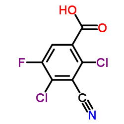 2,4-Dichloro-3-cyano-5-fluorobenzoic acid picture