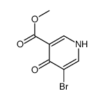 5-溴-4-羟基烟酸甲酯结构式