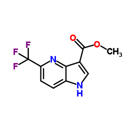 5-(Trifluoromethyl)-4-azaindole-3-carboxylic acid Methyl ester图片
