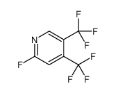 2-Fluoro-4,5-bis(trifluoromethyl)pyridine结构式