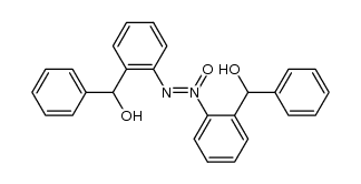 bis-[2-(α-hydroxy-benzyl)-phenyl]-diazene-N-oxide结构式