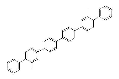 2-methyl-4-[4-[4-(3-methyl-4-phenylphenyl)phenyl]phenyl]-1-phenylbenzene Structure