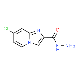 7-Chloroimidazo[1,2-a]pyridine-2-carbohydrazide structure