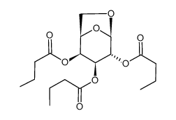 1,6-anhydro-β-D-galactopyranose Structure