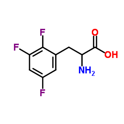 2,3,5-TRIFLUORO-DL-PHENYLALANINE structure