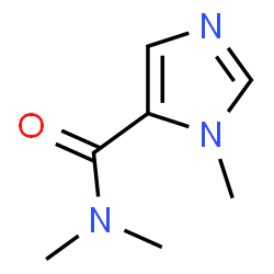 1H-Imidazole-5-carboxamide,N,N,1-trimethyl-(9CI) structure