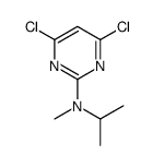 4,6-dichloro-N-isopropyl-N-Methylpyrimidin-2-amine结构式