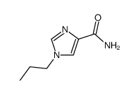 1H-Imidazole-4-carboxamide,1-propyl-(9CI)结构式