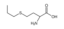 (2S)-2-amino-4-propylsulfanyl-butanoic acid结构式