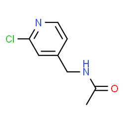 Acetamide,N-[(2-chloro-4-pyridinyl)methyl]-结构式