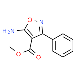 4-Isoxazolecarboxylicacid,5-amino-3-phenyl-,methylester(9CI) picture