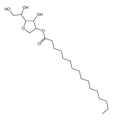 Mannitan, monohexadecanoate structure