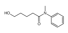 5-hydroxy-N-methyl-N-phenylpentanamide结构式