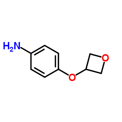 4-(Oxetan-3-yloxy)benzenamine Structure
