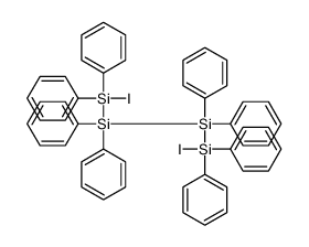 iodo-[[[iodo(diphenyl)silyl]-diphenylsilyl]-diphenylsilyl]-diphenylsilane结构式