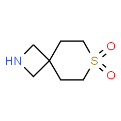 7-Thia-2-aza-spiro[3.5]nonane 7,7-dioxide hemioxalate Structure