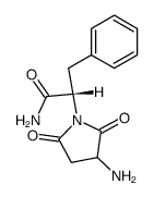 Asu-Phe-NH2结构式