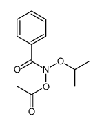 [benzoyl(propan-2-yloxy)amino] acetate Structure