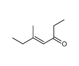 (E)-5-methylhept-4-en-3-one Structure