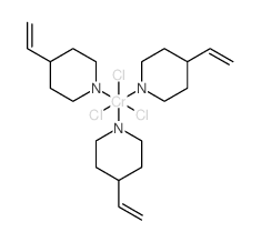 Chromium,trichlorotris(4-ethenylpyridine)- structure