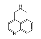 N-methyl-1-quinolin-4-ylmethanamine structure