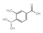 (2-Methyl-4-carboxyphenyl) boric acid Structure