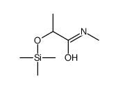 N-methyl-2-trimethylsilyloxypropanamide结构式