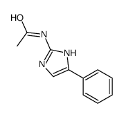 N-(5-phenyl-1H-imidazol-2-yl)acetamide结构式