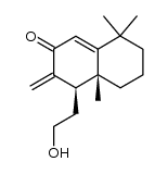 (1R,8aR)-2-methylene-1,2,3,5,6,7,8,8a-octahydro-3-oxo-5,5,8a-trimethyl-1-naphthaleneethanol Structure