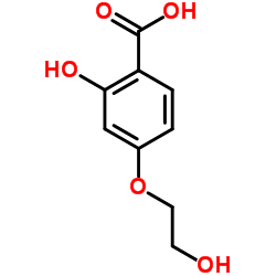 4-(2-HYDROXYETHOXY)SALICYLIC ACID structure