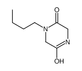 2,5-Piperazinedione,1-butyl-(8CI,9CI)结构式