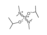Ti(NMe2)2(O-i-Pr)2 Structure