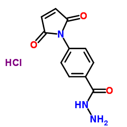 4-N-MALEIMIDOBENZOHYDRAZIDE-HCL结构式
