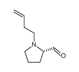 2-Pyrrolidinecarboxaldehyde, 1-(3-butenyl)-, (2S)- (9CI)结构式
