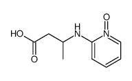 Butyric acid, 3-(2-pyridylamino)-, 1-oxide, DL- (8CI) Structure