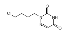 2-(4-chlorobutyl)-3,5-dioxo-(2H,4H)-1,2,4-triazine结构式