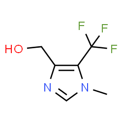 (1-甲基-5-(三氟甲基)-1H-咪唑-4-基)甲醇结构式
