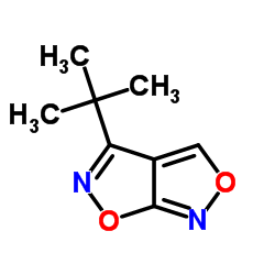 Isoxazolo[5,4-c]isoxazole, 3-(1,1-dimethylethyl)- (9CI)结构式