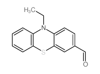 10-ethylphenothiazine-3-carbaldehyde结构式