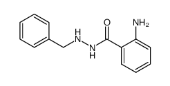 N-Anthraniloyl-N'-benzylhydrazin结构式