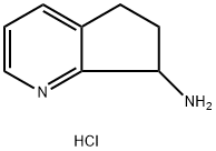 6,7-二氢-5H-[1]吡啶-7-基胺二盐酸盐结构式