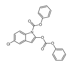 N,O-di(phenoxycarbonyl)-5-chlorooxindole picture