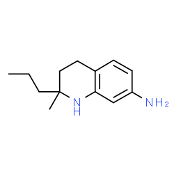 7-Quinolinamine, 1,2,3,4-tetrahydro-2-methyl-2-propyl- Structure