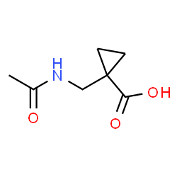 Cyclopropanecarboxylic acid, 1-[(acetylamino)methyl]- (9CI) picture