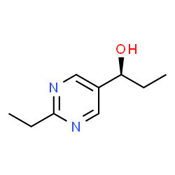 5-Pyrimidinemethanol,-alpha-,2-diethyl-, (S)- (9CI)结构式
