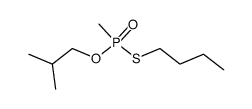Methylthiophosphonsaeure-O-isobutylester-S-butylester Structure
