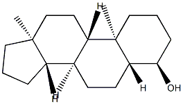 5α-Androstan-4α-ol Structure