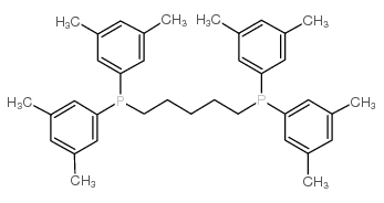 1,5-BIS[BIS(3,5-DIMETHYLPHENYL)PHOSPHINO]PENTANE structure